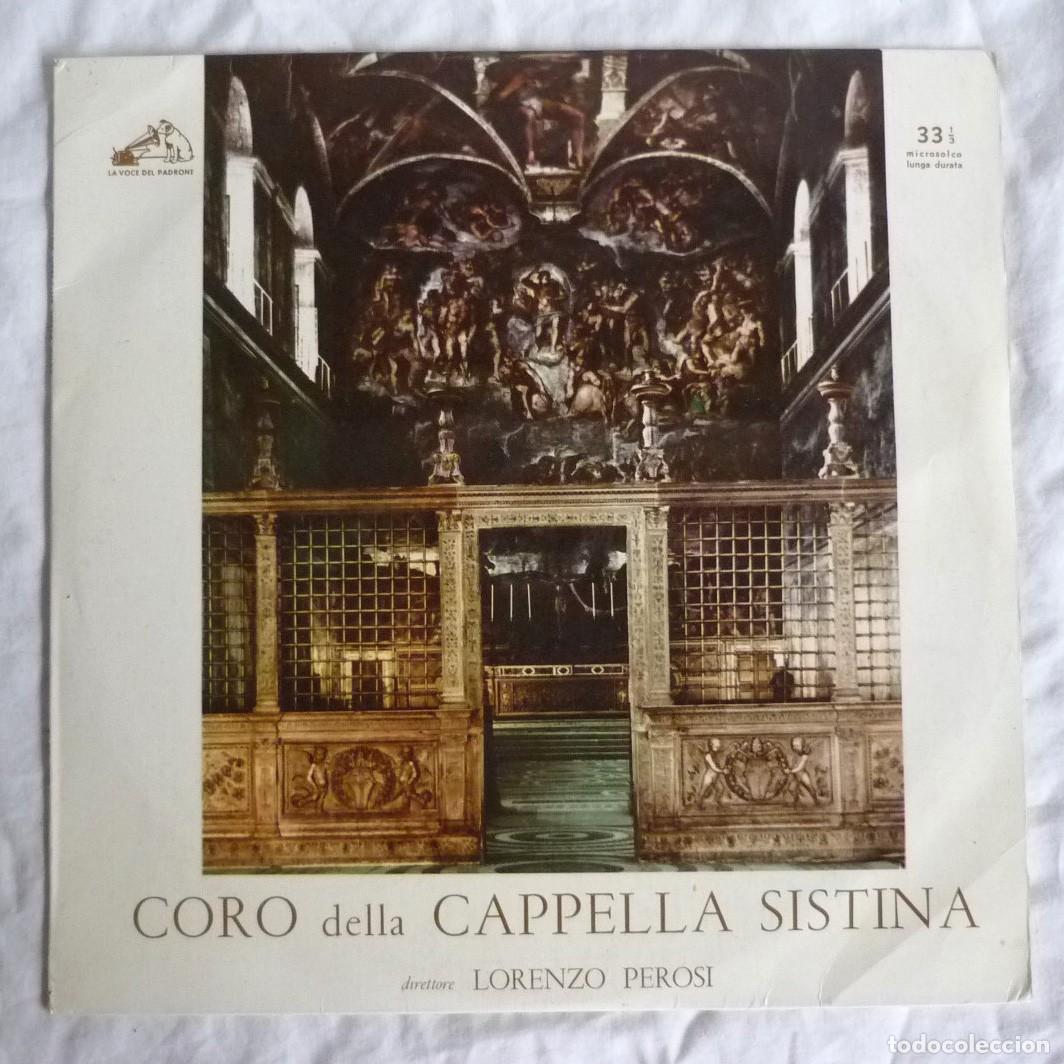 Vinyl-Schallplatten: LP vinilo 25 cm de di&aacute;metro Coro dellla Cappella Sistina 1957