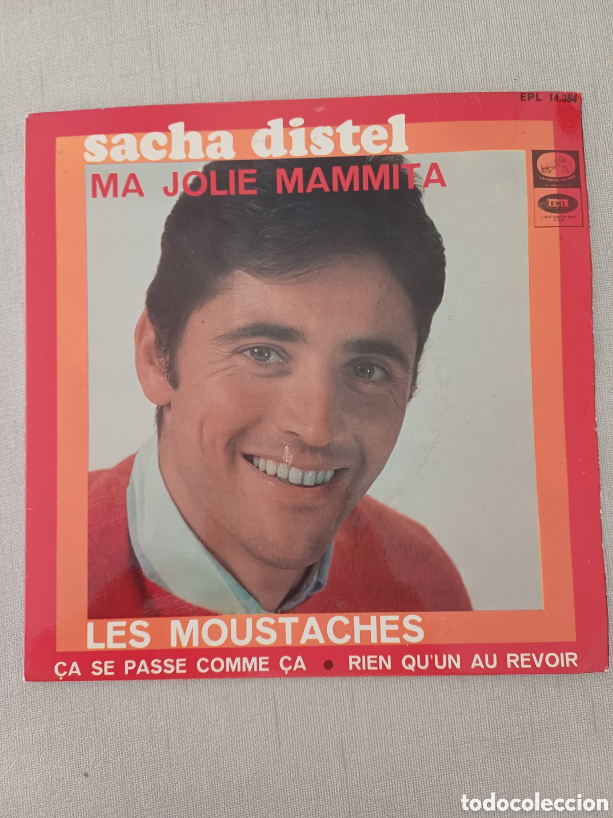 Discos de vinilo: Sacha Distel&nbsp;&ndash;&nbsp;Les Moustaches - Foto 1