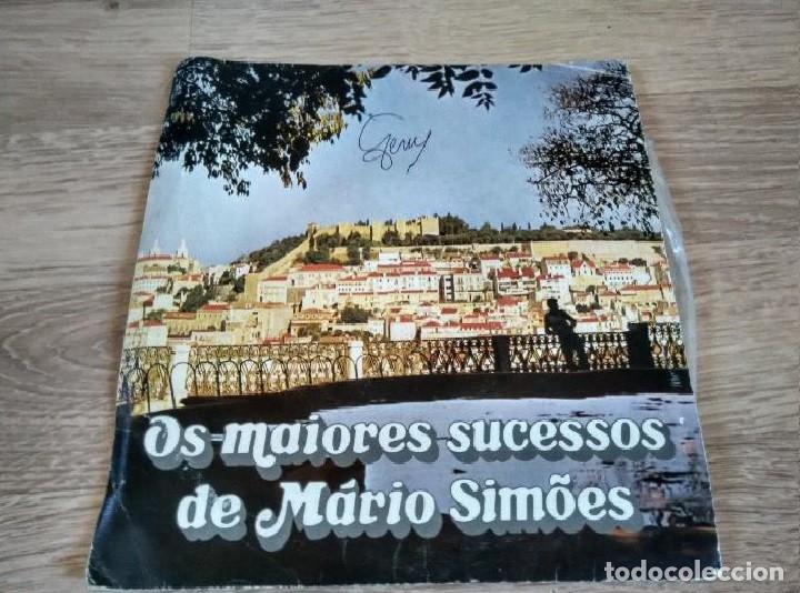 Discos de vinilo: Single Os maiores sucesos de M&aacute;rio Sim&otilde;es - Foto 1
