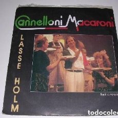 Discos de vinilo: CANNELLONI MACARONI LASSE HOLM 1986