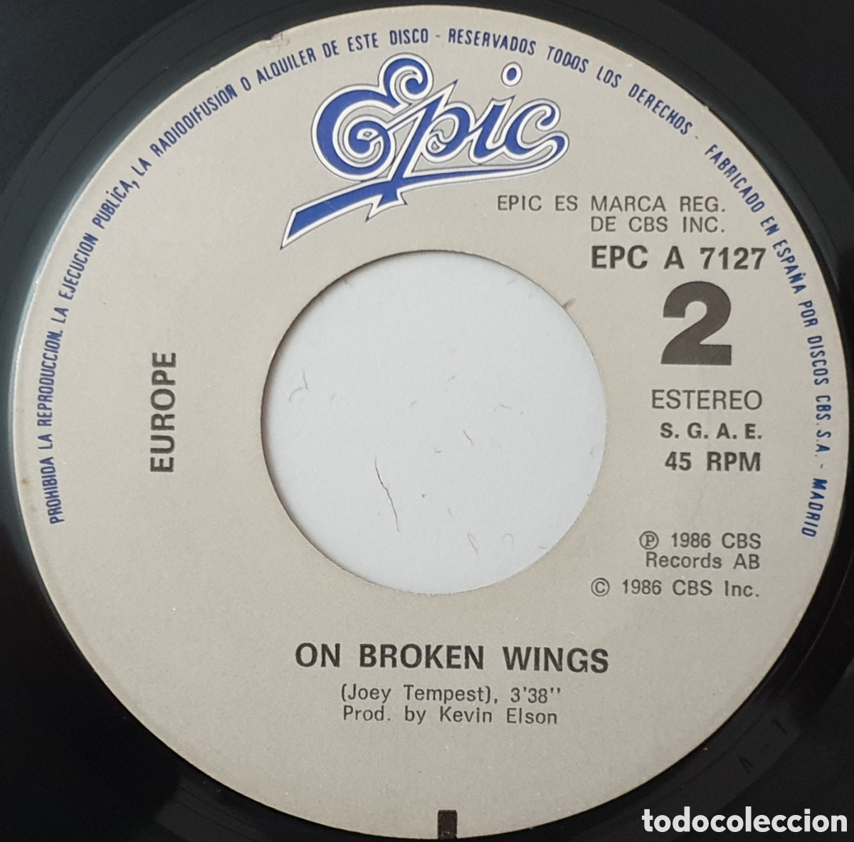 Discos de vinilo: EUROPE - The Final Countdown/+1 (Espa&ntilde;a - Epic - 1986) - Foto 6