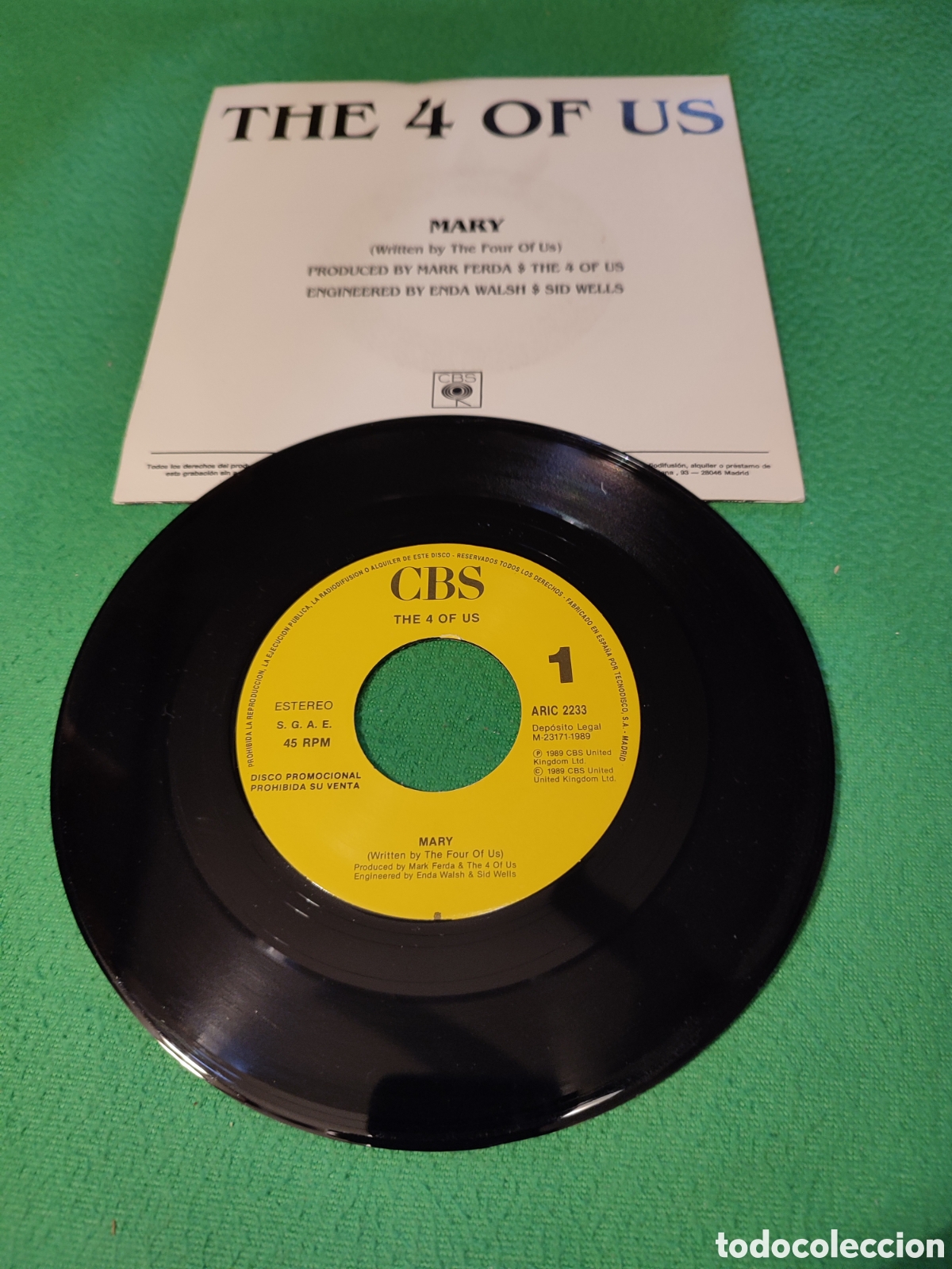 Discos de vinilo: The 4Of Us- Mary - Foto 2