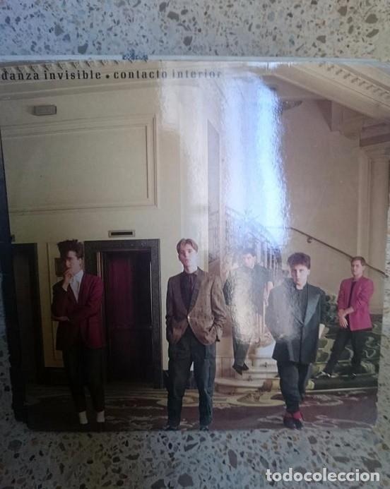 Discos de vinilo: DANZA INVISIBLE - CONTACTO INTERIOR - DISCO EN MAL ESTADO - Foto 1