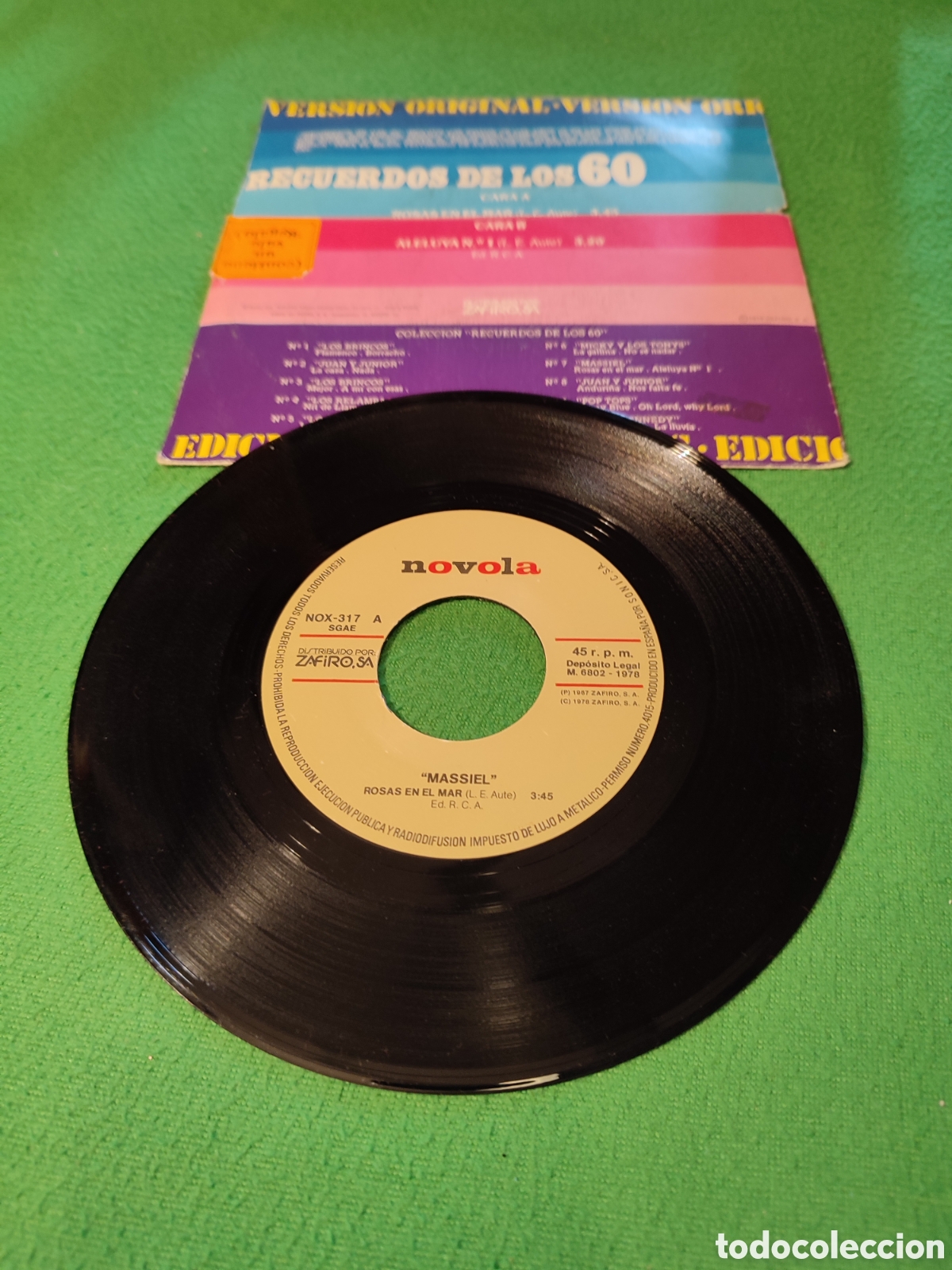 Discos de vinilo: Massiel - Rosas en el mar - Foto 2