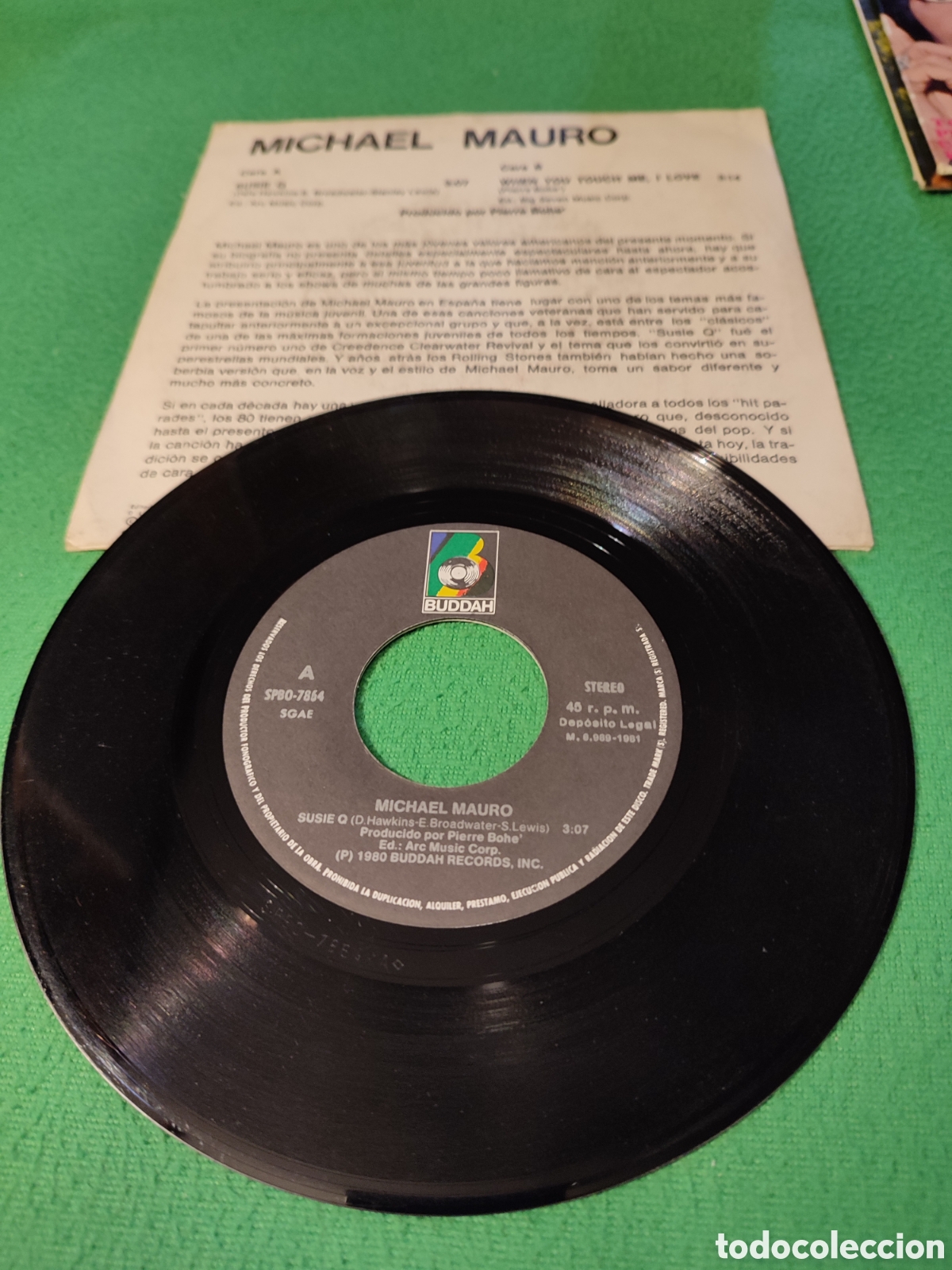Discos de vinilo: Michael Mauro - Susie Q - Foto 2