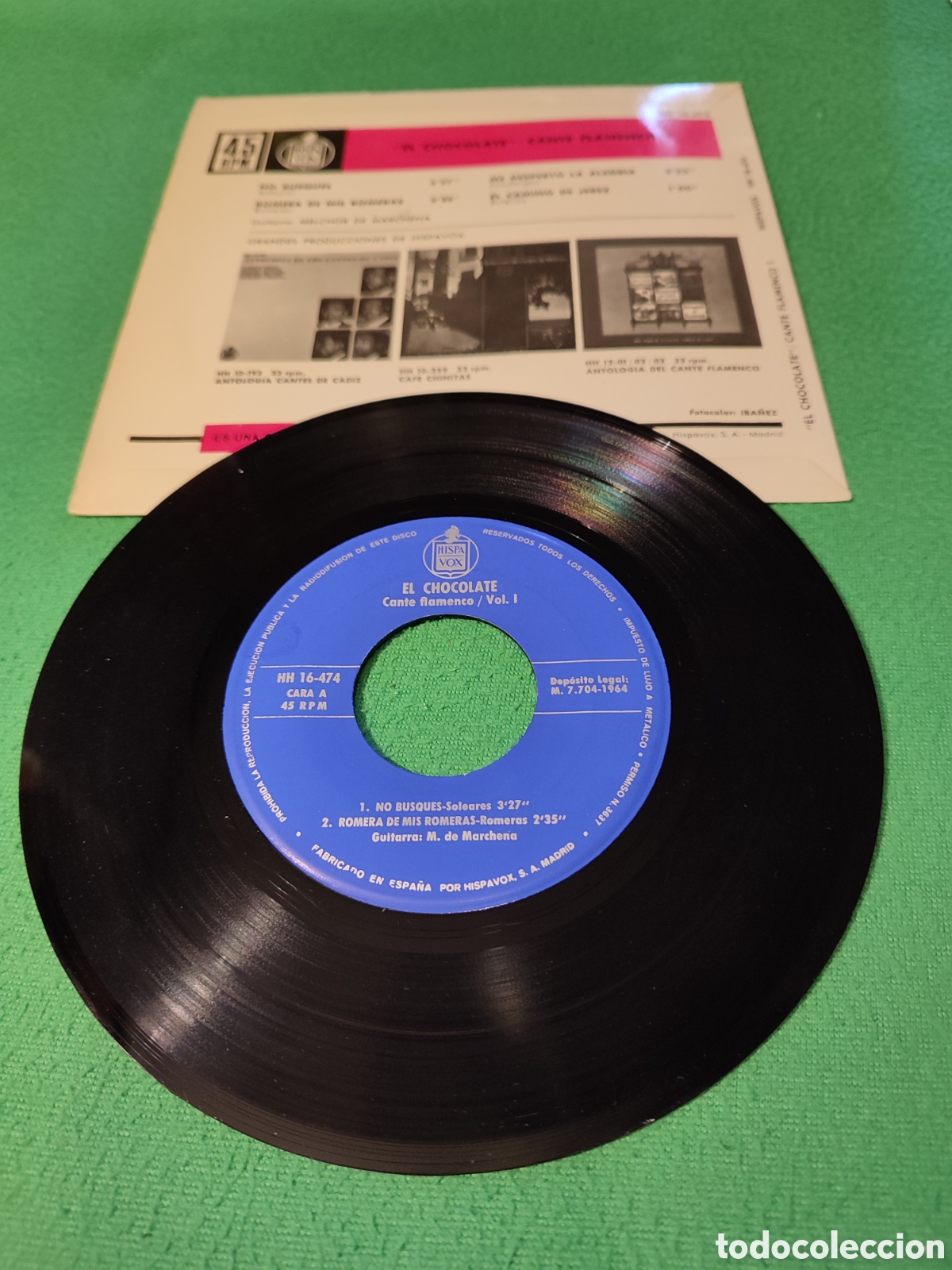 Discos de vinilo: El Chocolate - No busques + 3 - Foto 2