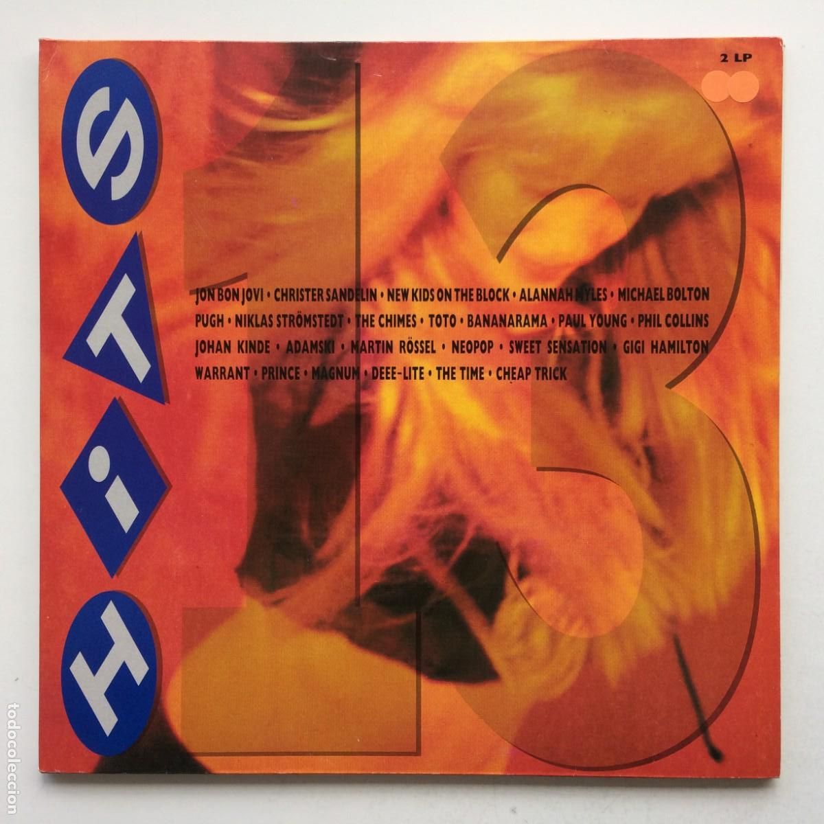 Discos de vinilo: Various &ndash; Hits 13 . 2 Lps Sweden 1990 WEA - Foto 1