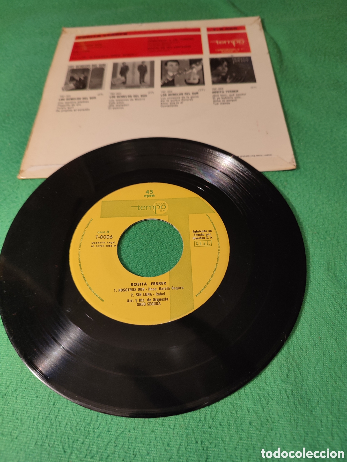 Discos de vinilo: Rosita Ferrer - Nosotros dos + 3 - Foto 2