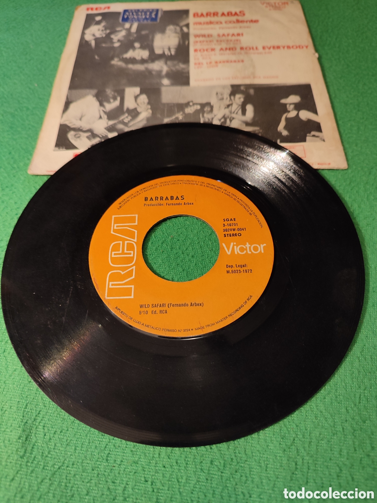 Discos de vinilo: Barrabas - Wild safari - Foto 2
