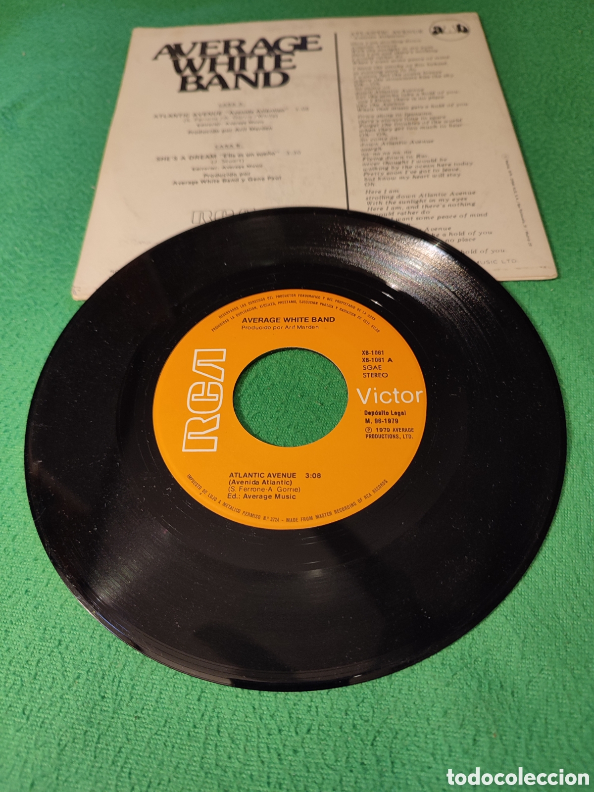 Discos de vinilo: Average White Band - Atl&aacute;ntic avenue - Foto 2