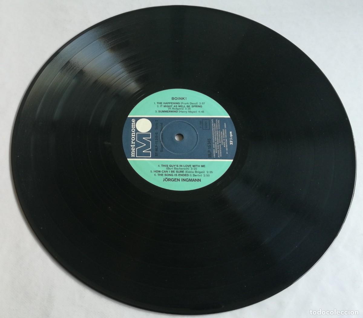 Discos de vinilo: Jorgen Ingmann, Boink!, Metronome MLP 15345 - Foto 4