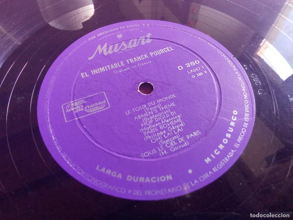 Discos de vinilo: FRANCK POURCEL - EL INIMITABLE FRANCK POURCEL L31 4 3 - Foto 3