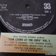 Discos de vinilo: SAM COOKE - EP USA 1965 JUKEBOX 7” @33 RPM'S - WHEN I FALL IN LOVE +3 (RCA TLPB-270) CON 1 STRIP