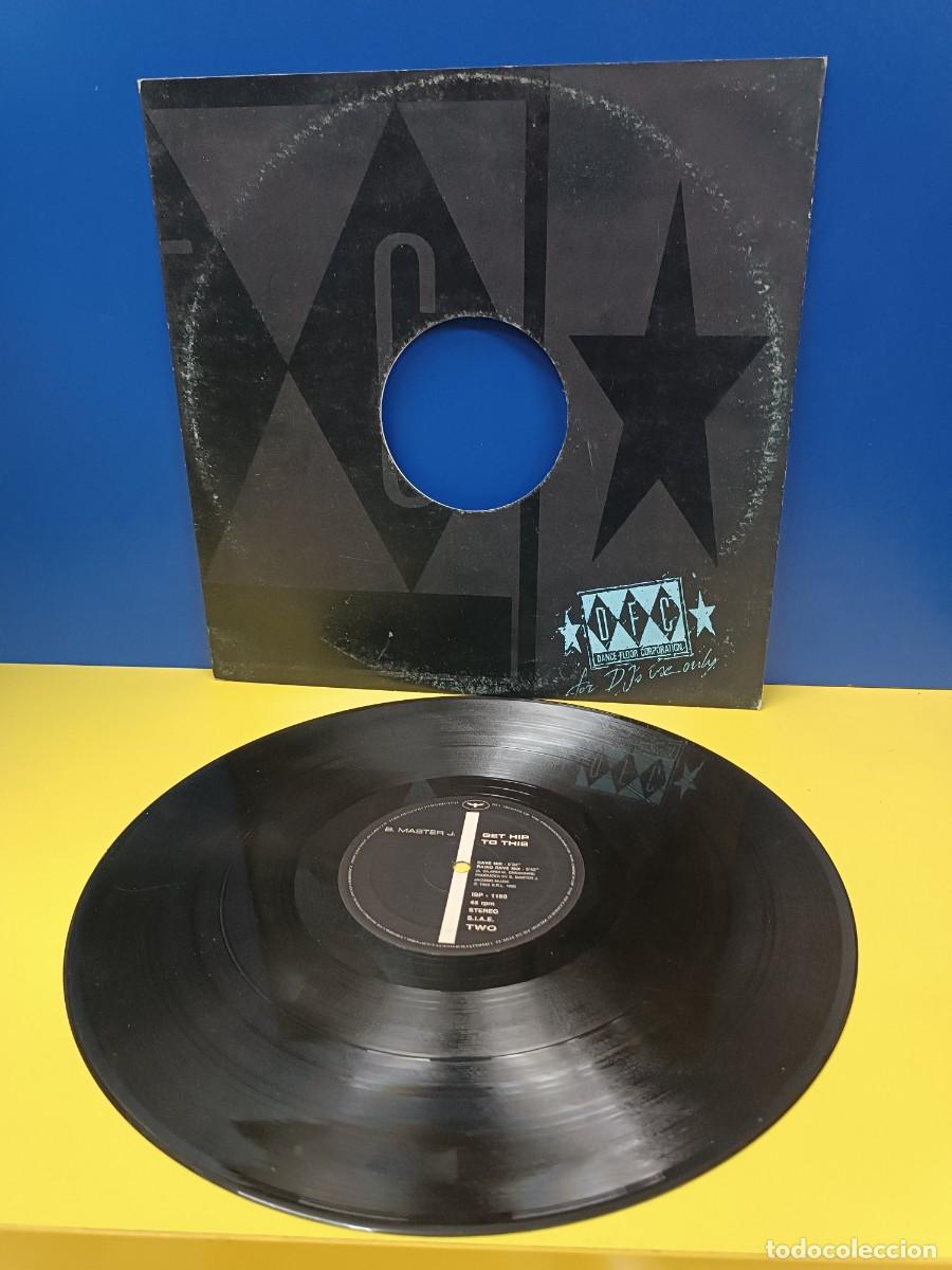 Discos de vinilo: B. MASTER J. - GET HIP TO THIS - DISCO DE VINILO - Foto 1