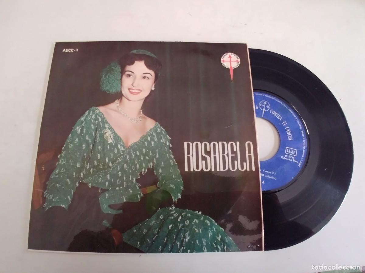 Discos de vinilo: ROSABELA-EP HISTORIA DE UN AMOR +3 - Foto 1