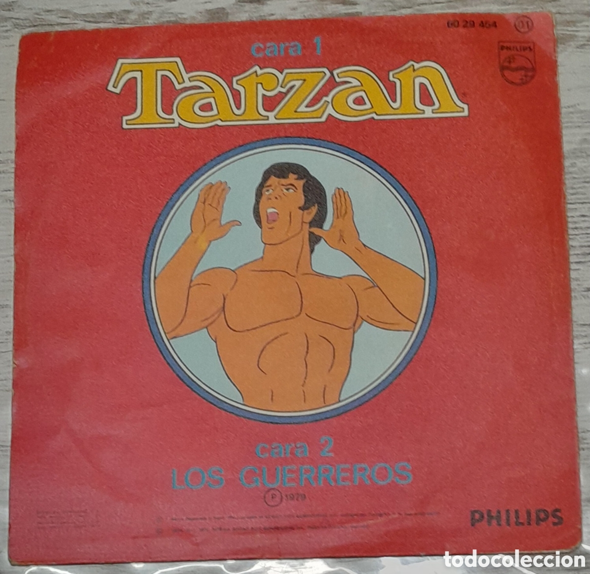 Discos de vinilo: TARZAN + LOS GUERREROS - PHILIPS 1979 - Foto 2