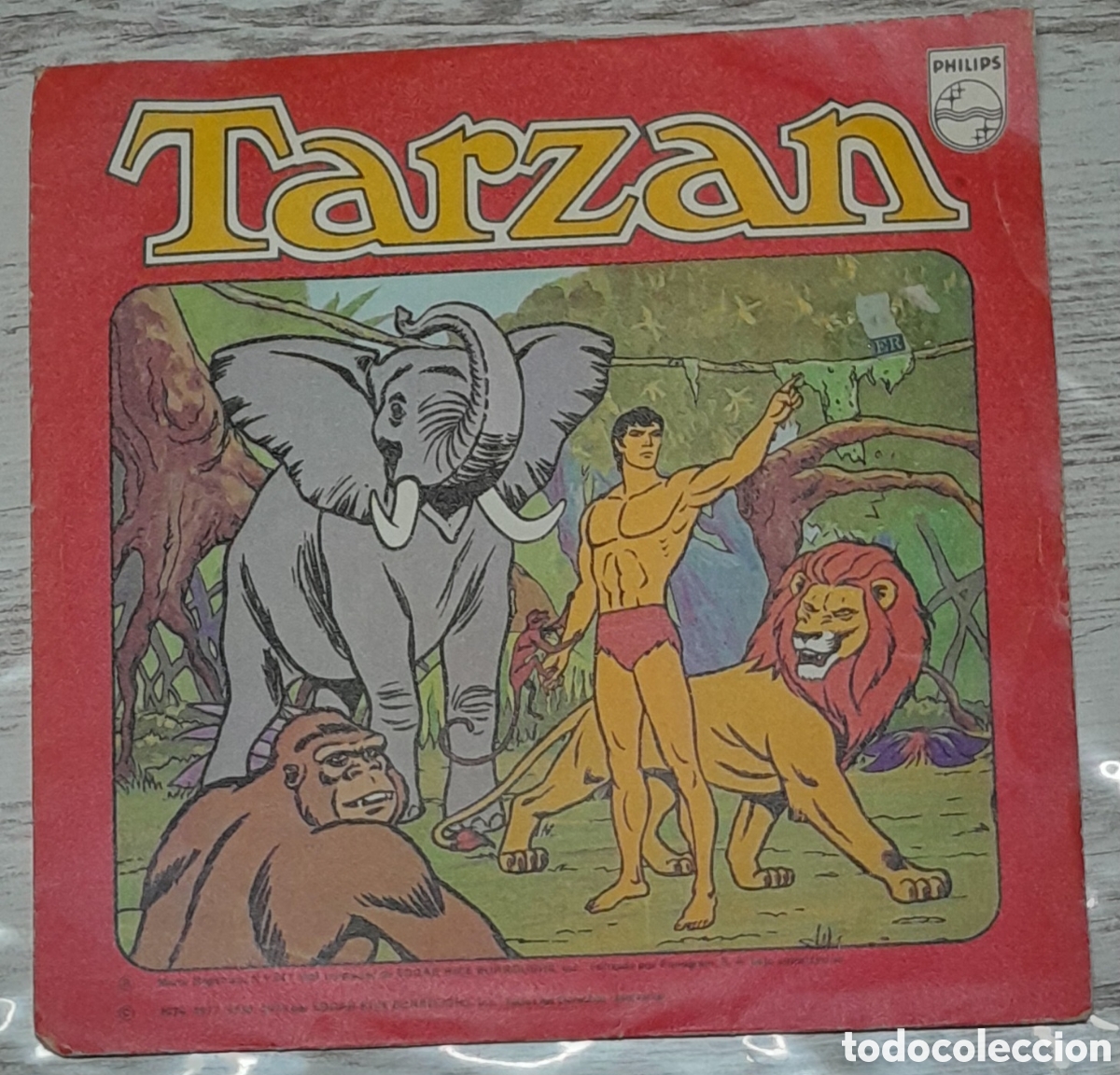 Discos de vinilo: TARZAN + LOS GUERREROS - PHILIPS 1979 - Foto 1