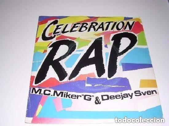 Discos de vinilo: CELEBRATION RAP M.C.MIKER G & DEEJAY SVEN - Foto 1
