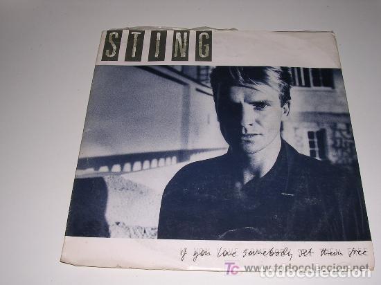 Discos de vinilo: STING IF YOU LOVE SOMEBODY - Foto 1
