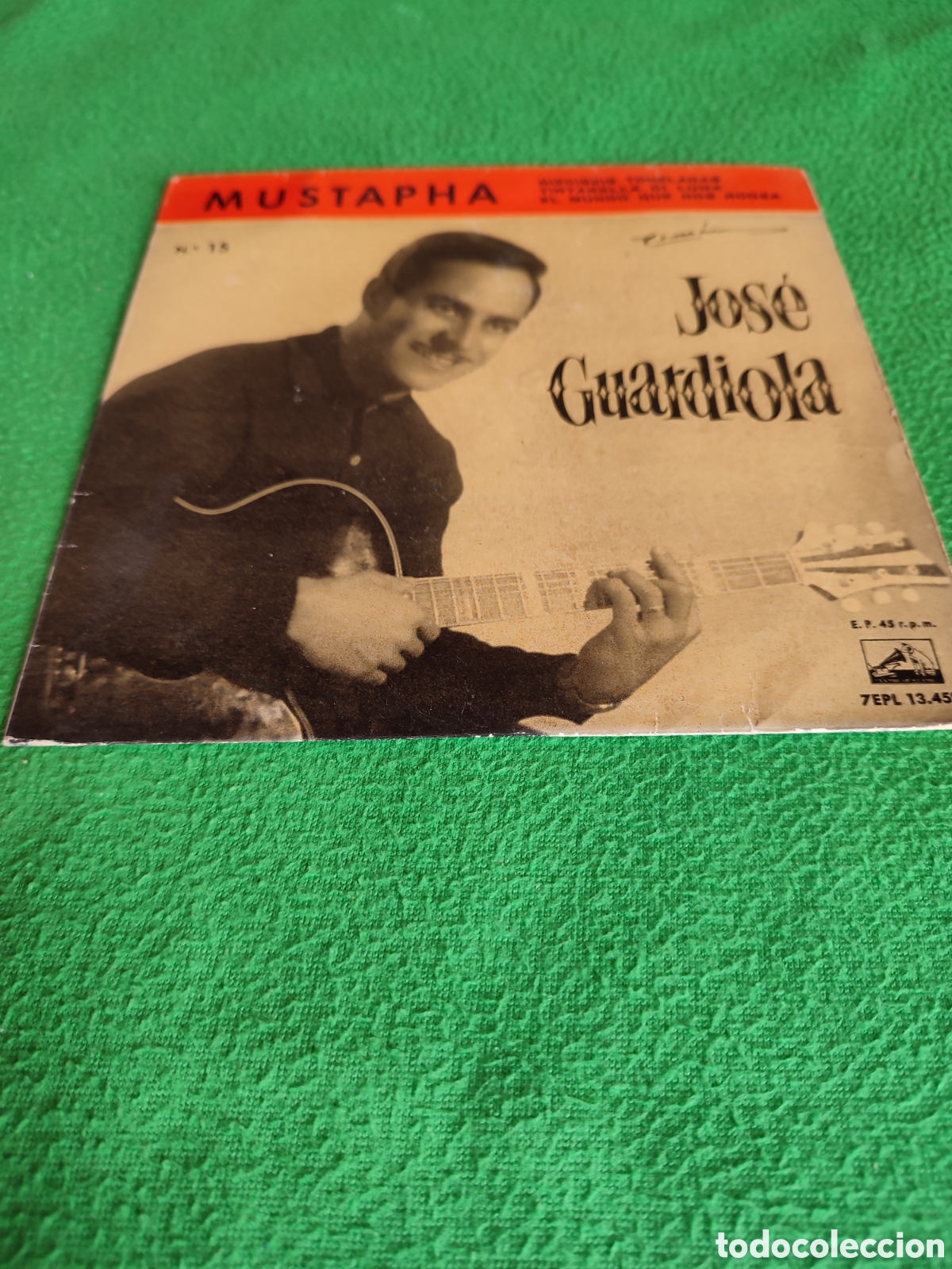 Discos de vinilo: Jos&eacute; Guardiola - Mustapha+ 3 - Foto 1