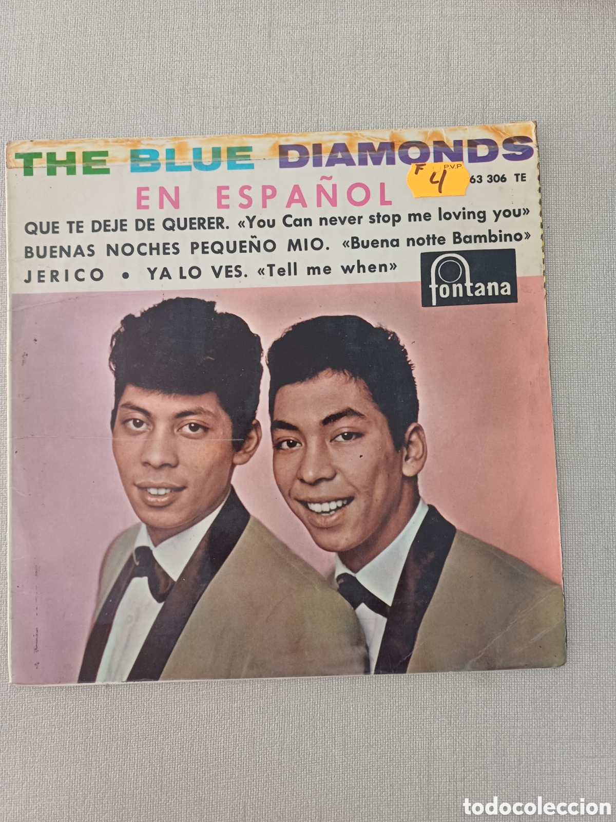 Discos de vinilo: The Blue Diamonds &lrm;&ndash; En Espa&ntilde;ol - Foto 1