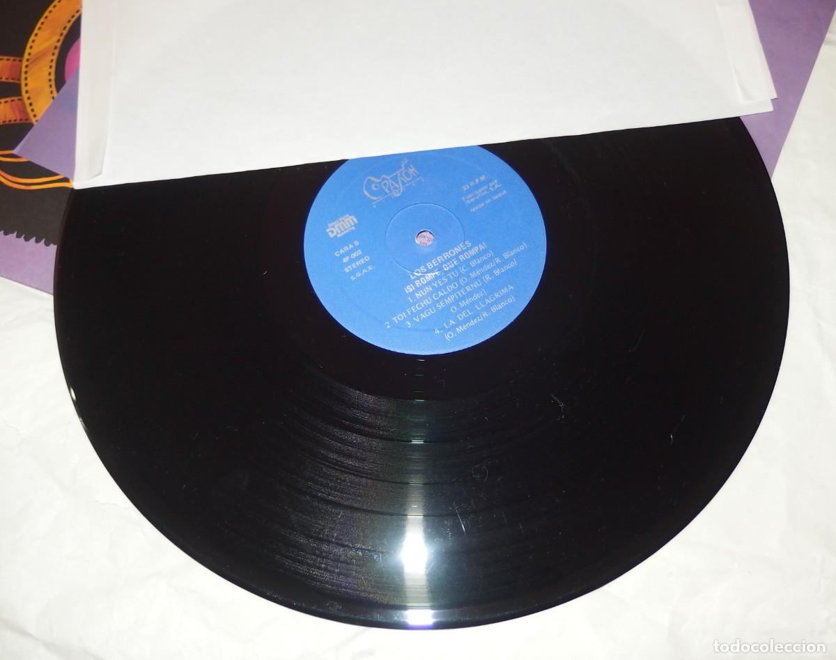 Discos de vinilo: LOS BERRONES,&iexcl;SI ROMPE,QUE ROMPA!A&Ntilde;O 1990,LP - Foto 5