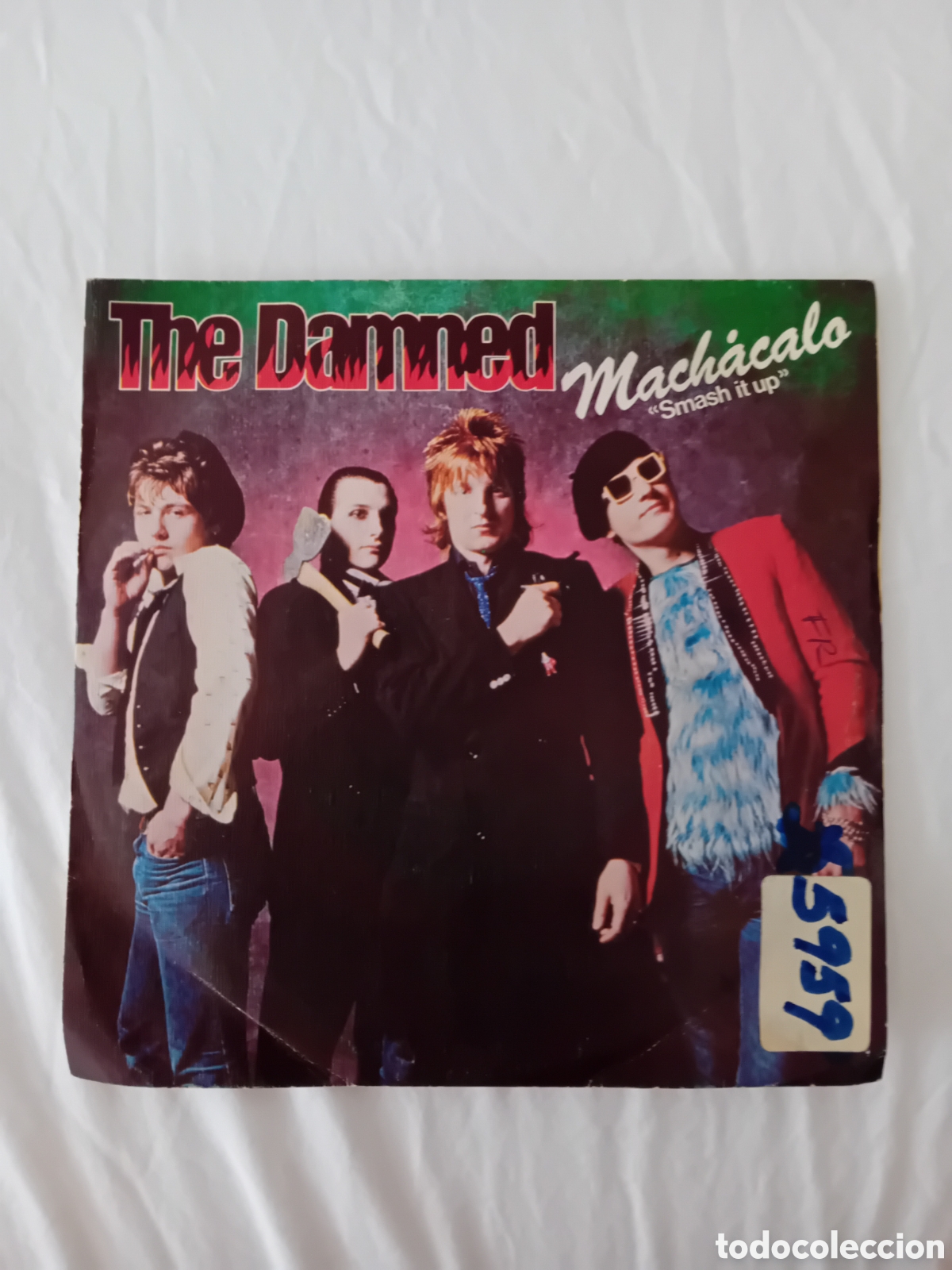 Discos de vinilo: THE DAMNED. MACHACALO. SMASH IT UP - Foto 1