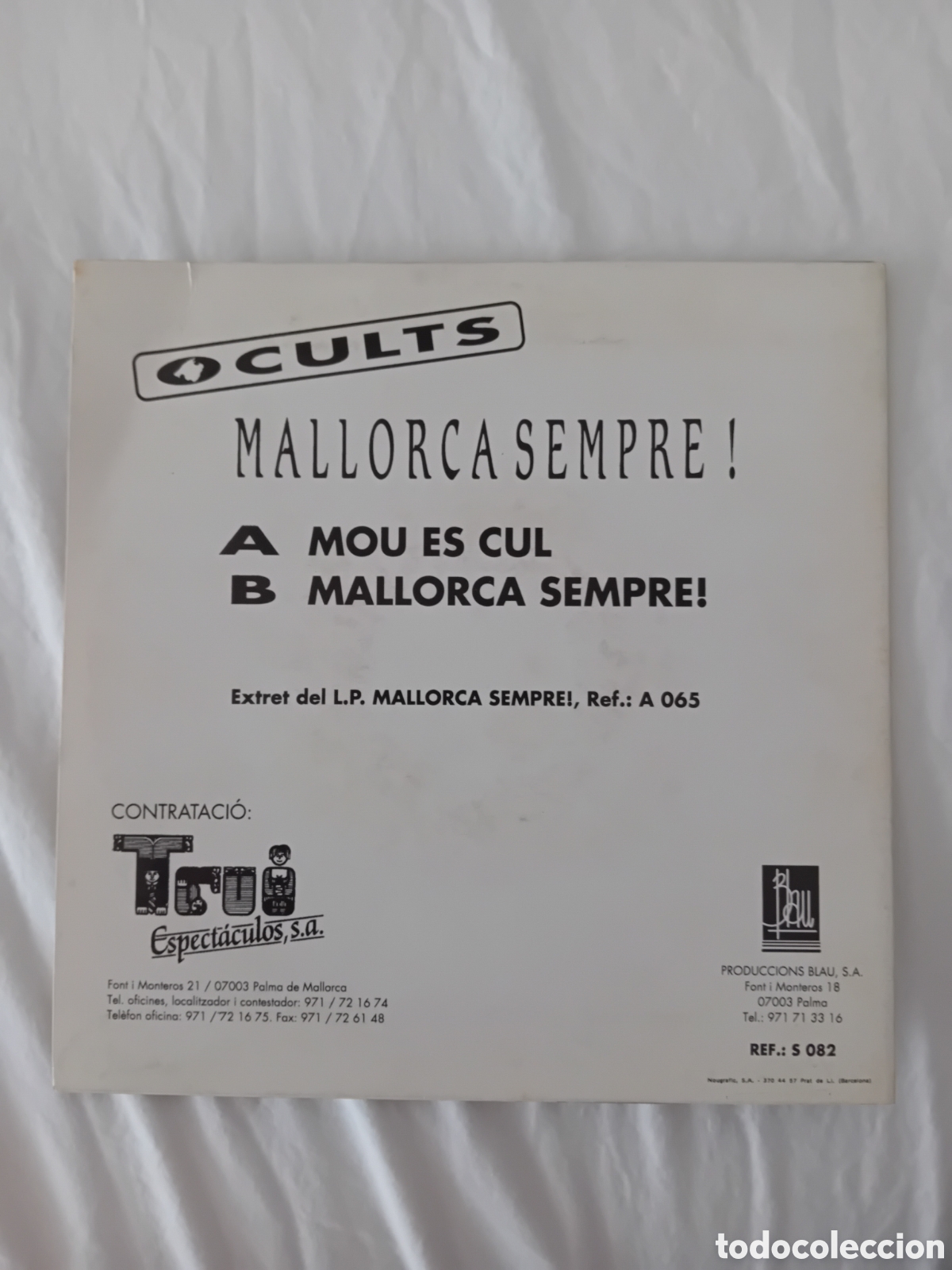 Discos de vinilo: OCULTS. MALLORCA SEMPRE - Foto 2