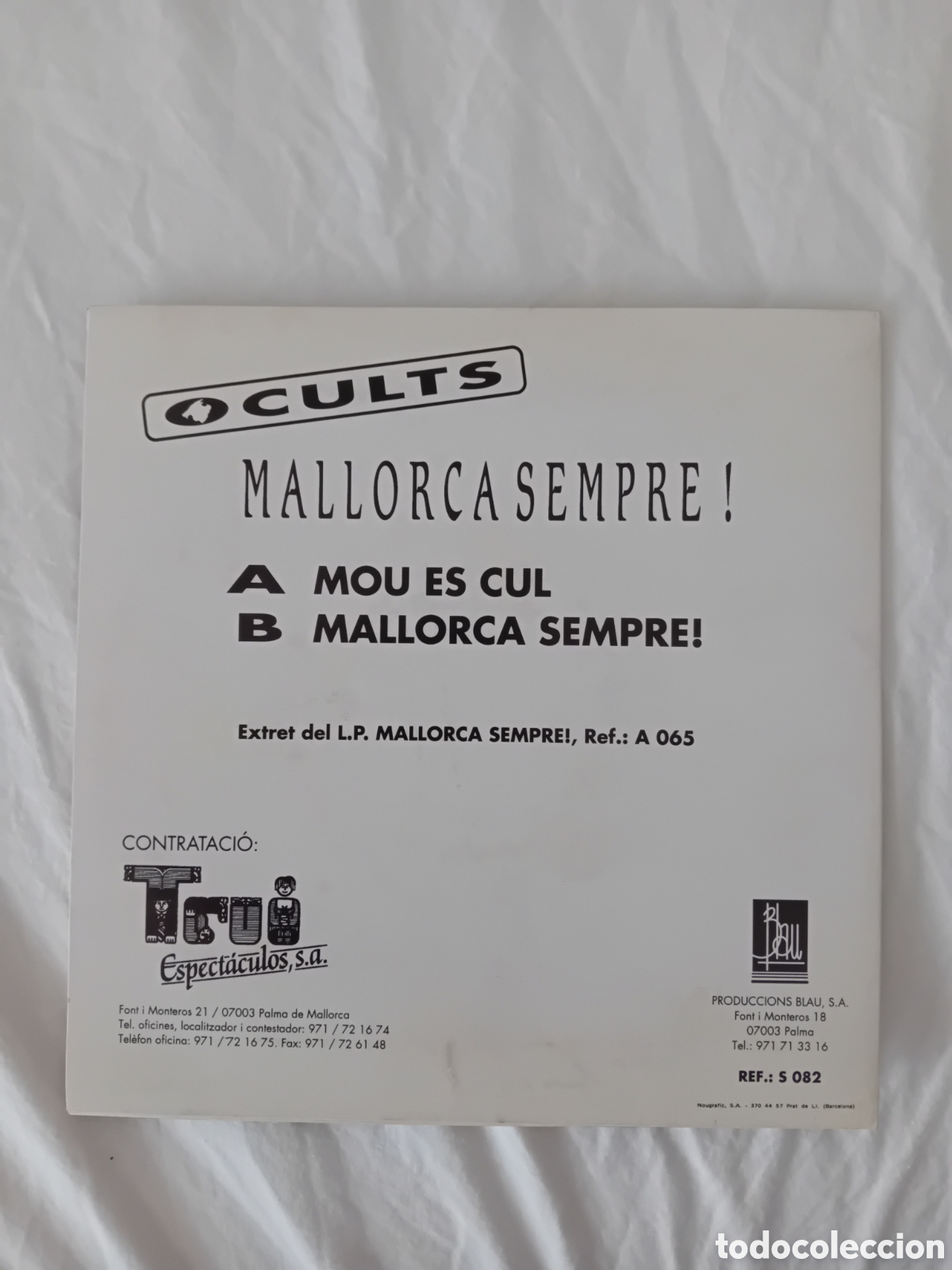 Discos de vinilo: OCULTS. MALLORCA SEMPRE - Foto 2