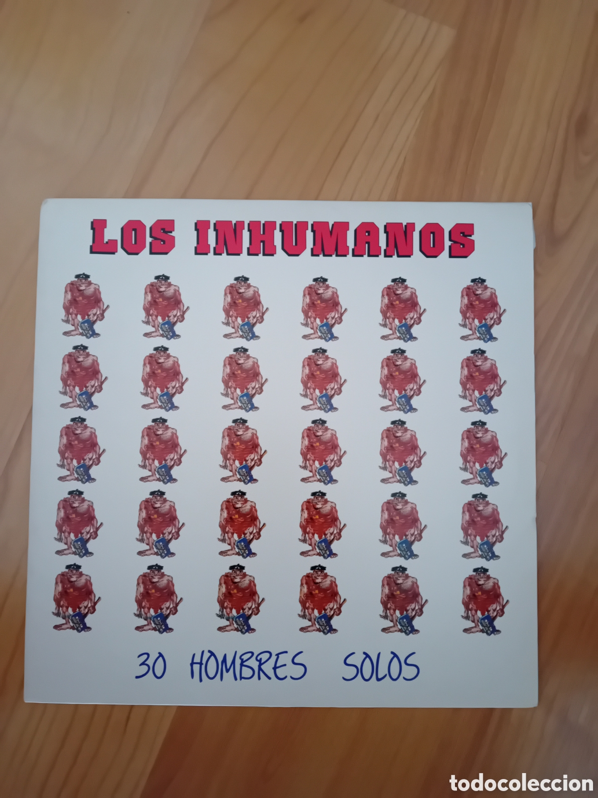 Discos de vinilo: LOS INHUMANOS. 30 HOMBRES SOLOS - Foto 1
