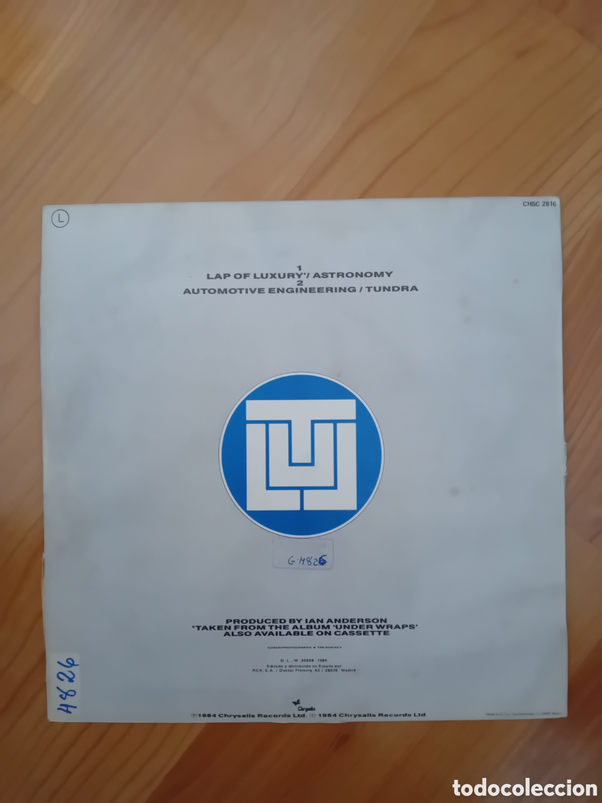 Discos de vinilo: JETHRO TULL. LAP OF LUXURY - Foto 2