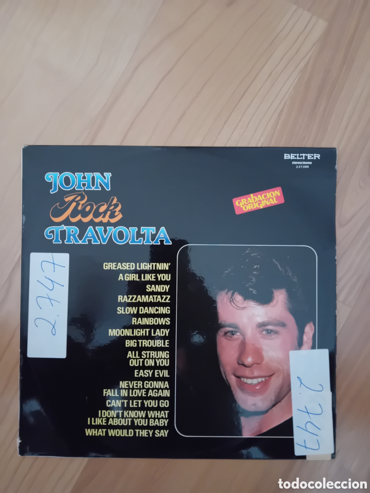 Discos de vinilo: JOHN ROCK TRAVOLTA. JOHN TRAVOLTA - Foto 1