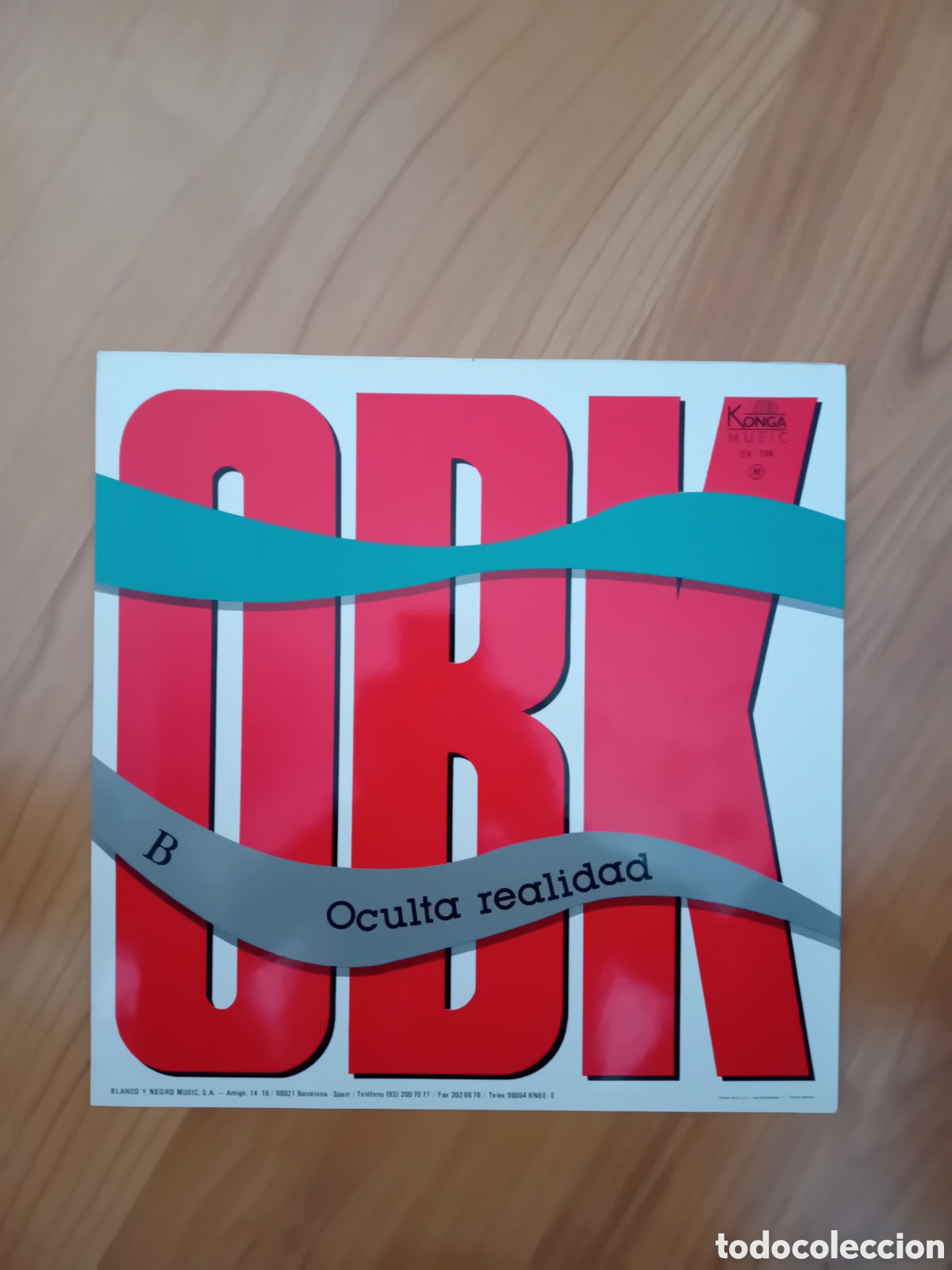Discos de vinilo: OBK. D&Eacute;JAME COMERTE. OCULTA REALIDAD - Foto 2
