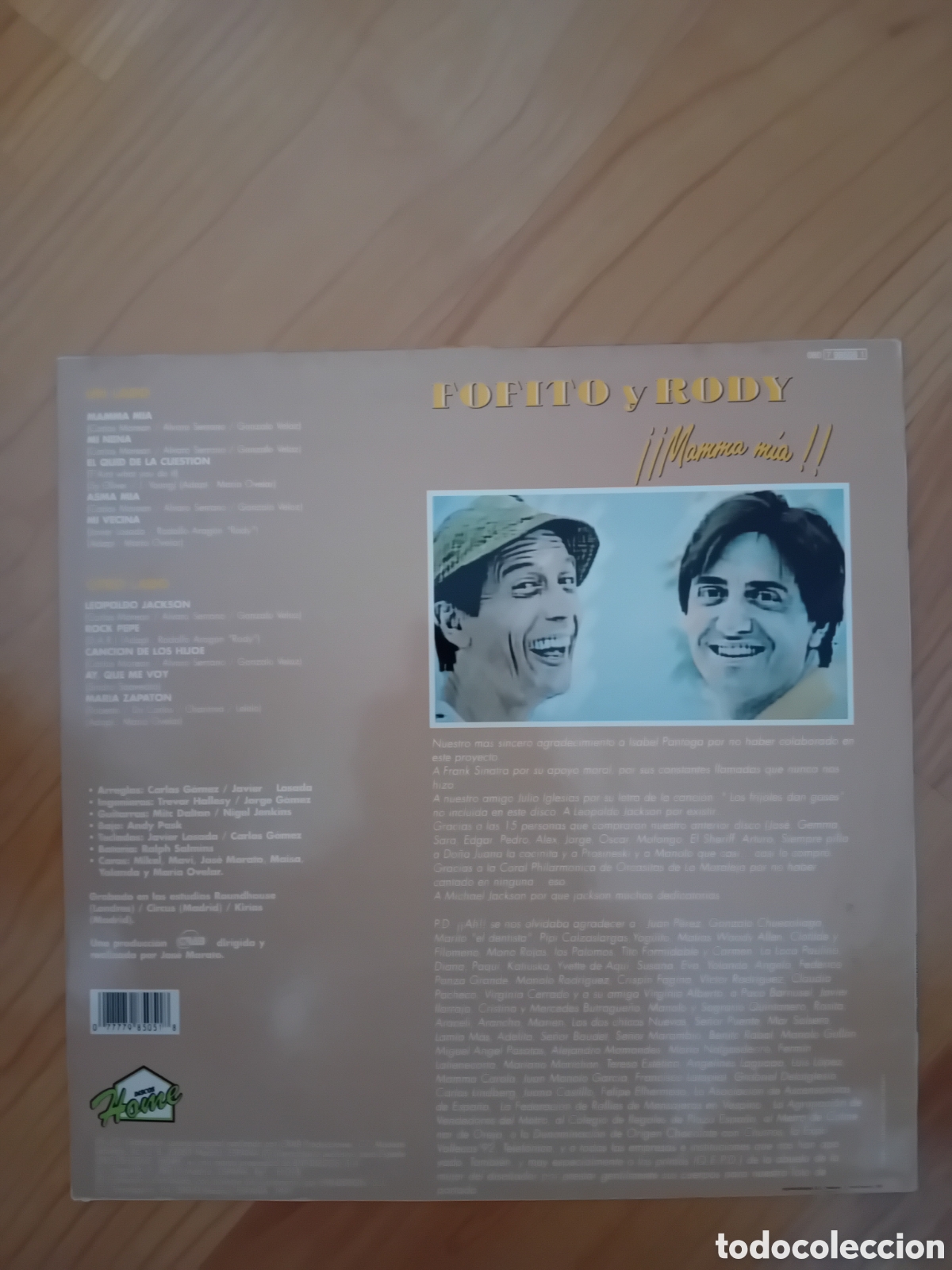 Discos de vinilo: FOFITO Y RODY. MAMMA MIA - Foto 2