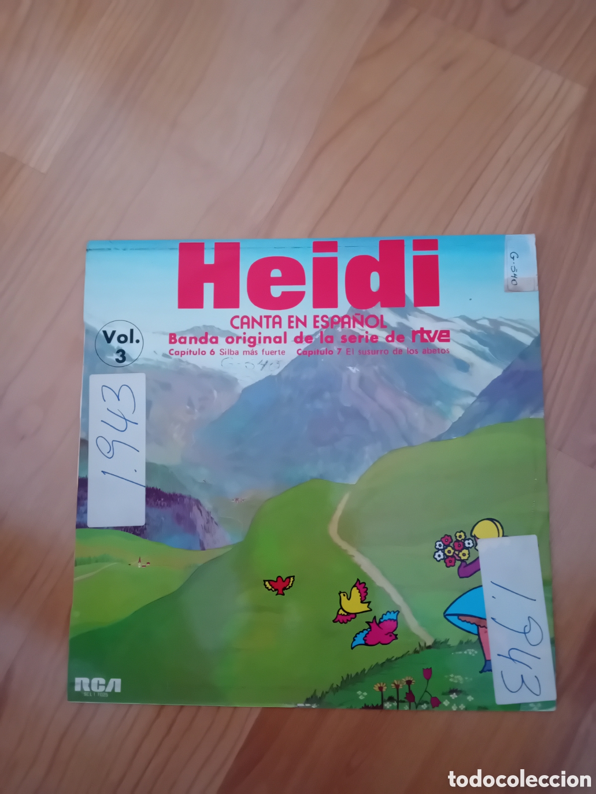 Discos de vinilo: HEIDI CANTA EN ESPA&Ntilde;OL - Foto 1