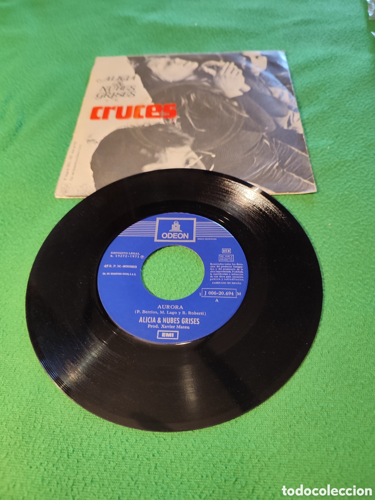 Discos de vinilo: Alicia y Nubes Grises -:Aurora - Foto 2
