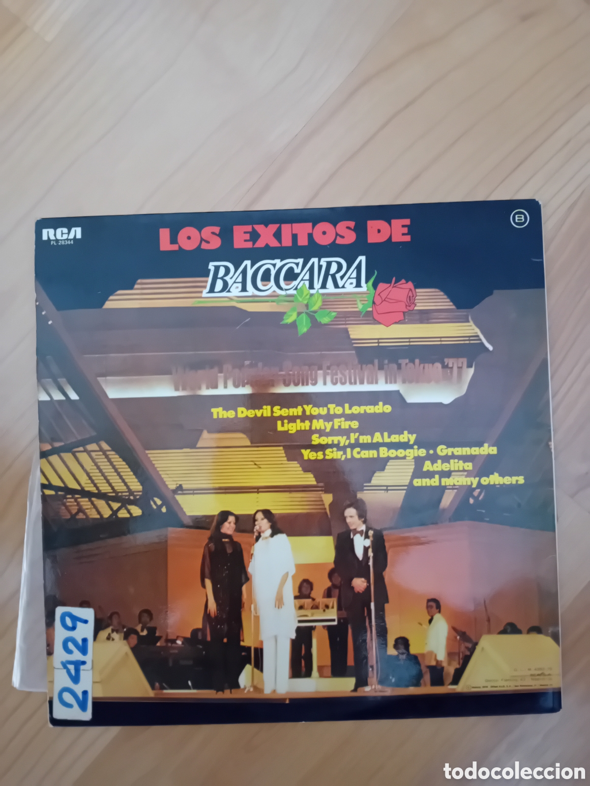 Discos de vinilo: LOS EXITOS DE BACCARA - Foto 2
