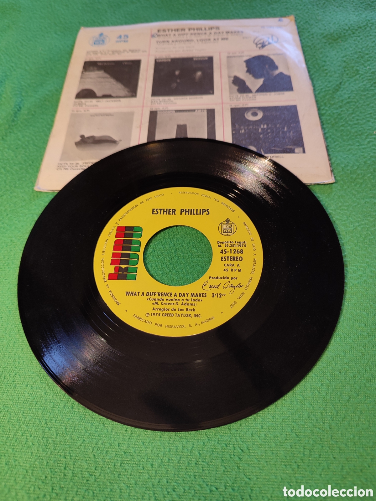 Discos de vinilo: Esther Phillips - What a diffence a days .. - Foto 2