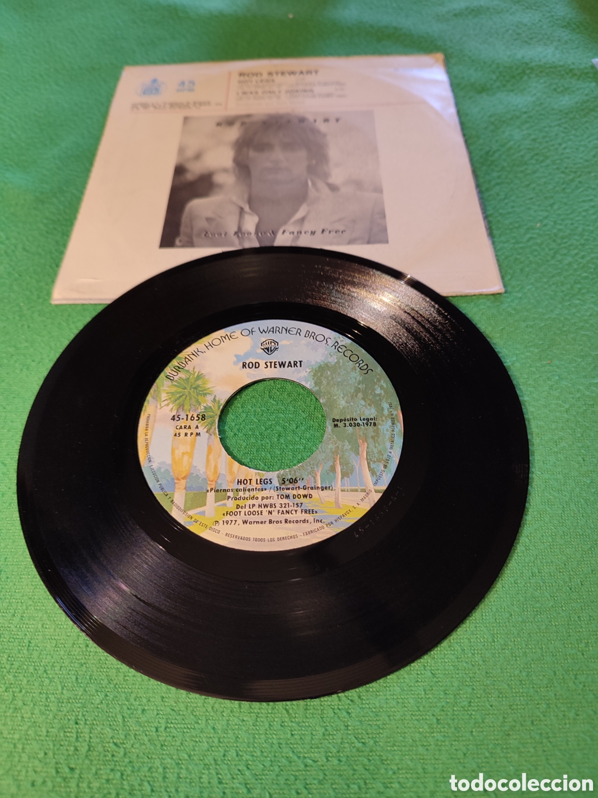 Discos de vinilo: Rod Stewart - Hot legs - Foto 2