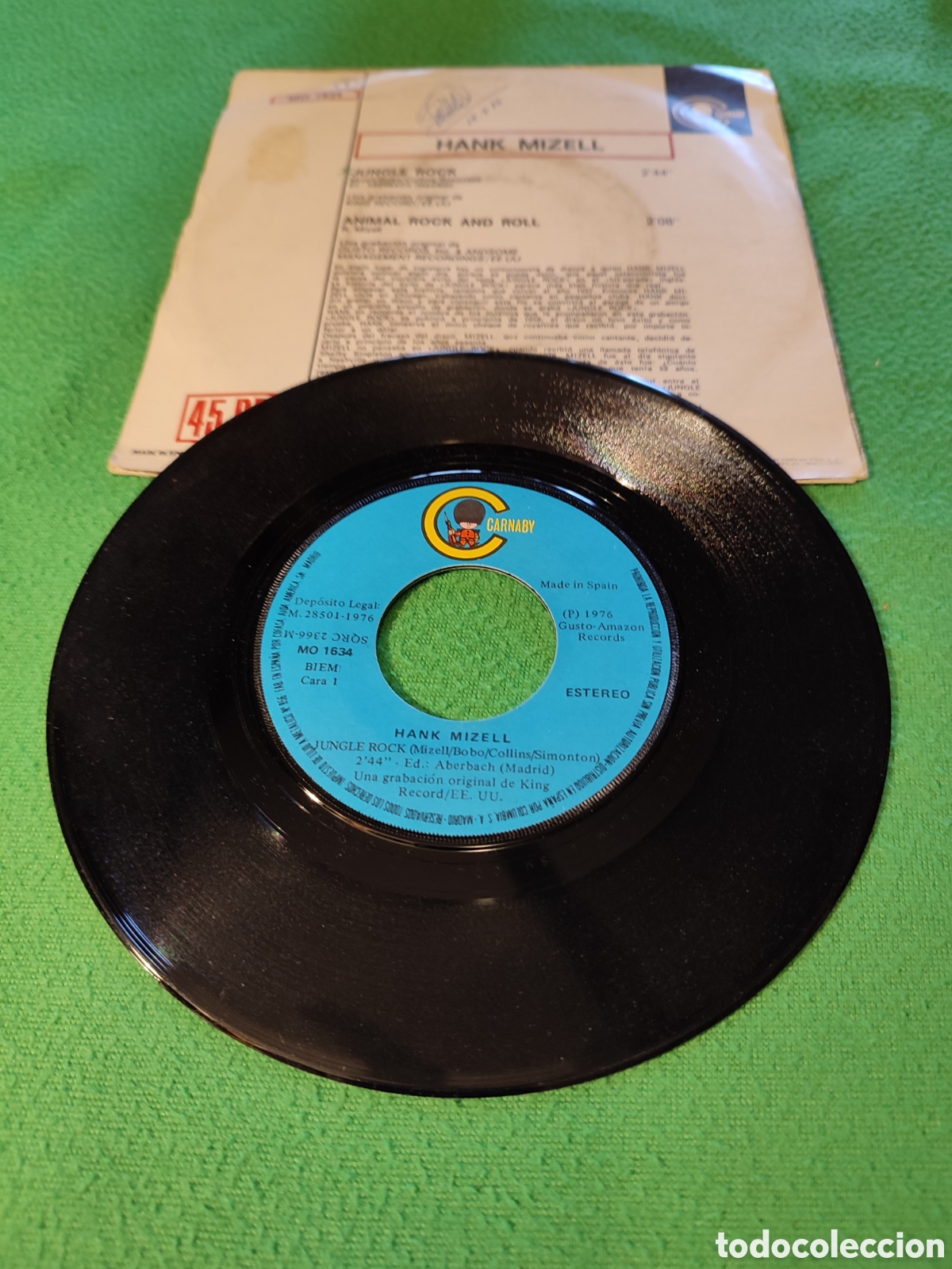 Discos de vinilo: Hank Mizell - Jungle Rock - Foto 2