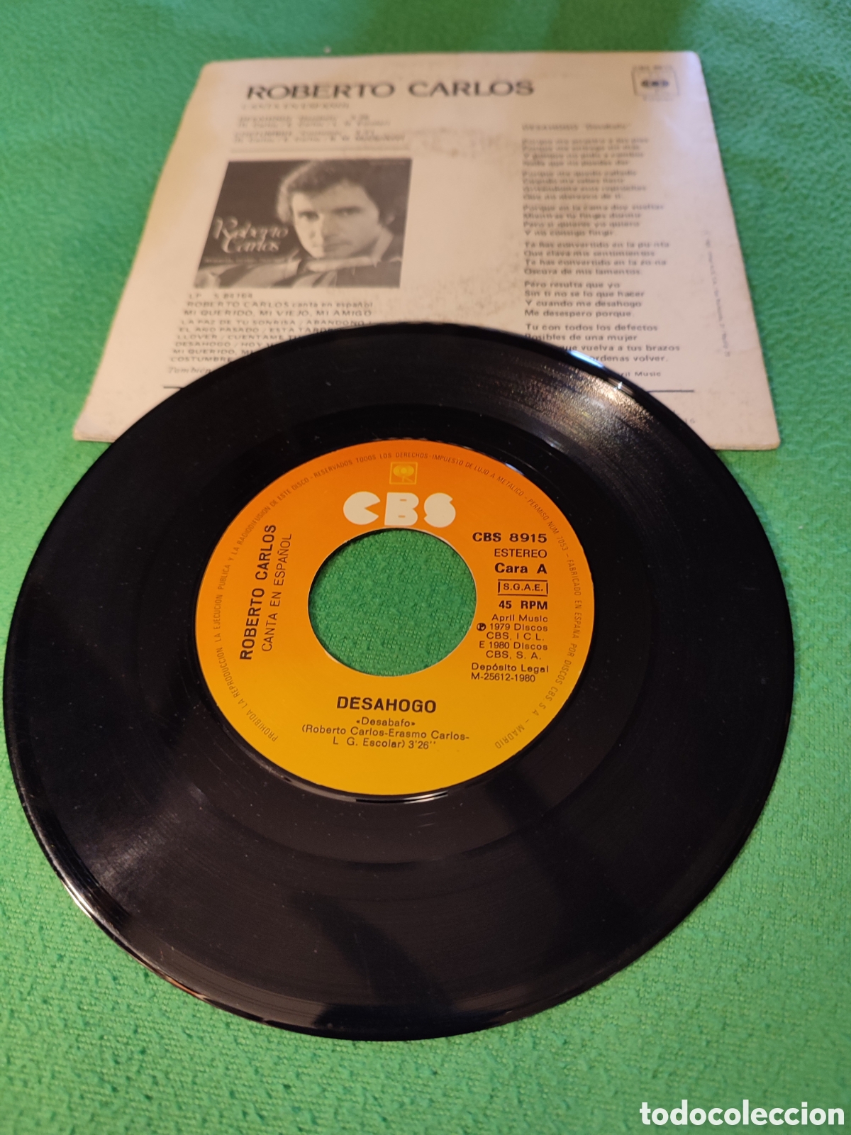 Discos de vinilo: Roberto Carlos - Desahogo - Foto 2