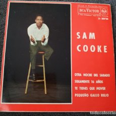 Discos de vinilo: SAM COOKE - EP SPAIN 1964 - ANOTHER SATURDAY NIGHT + 3 - RCA 3-20726