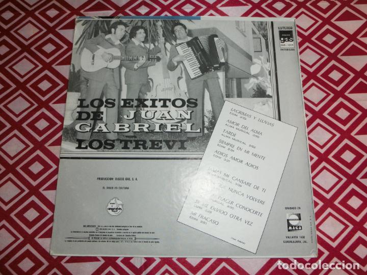 Discos de vinilo: LOS TREVI - LOS EXITOS DE JUAN GABRIEL - Foto 2