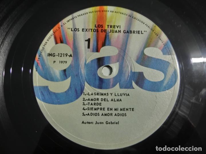 Discos de vinilo: LOS TREVI - LOS EXITOS DE JUAN GABRIEL - Foto 3