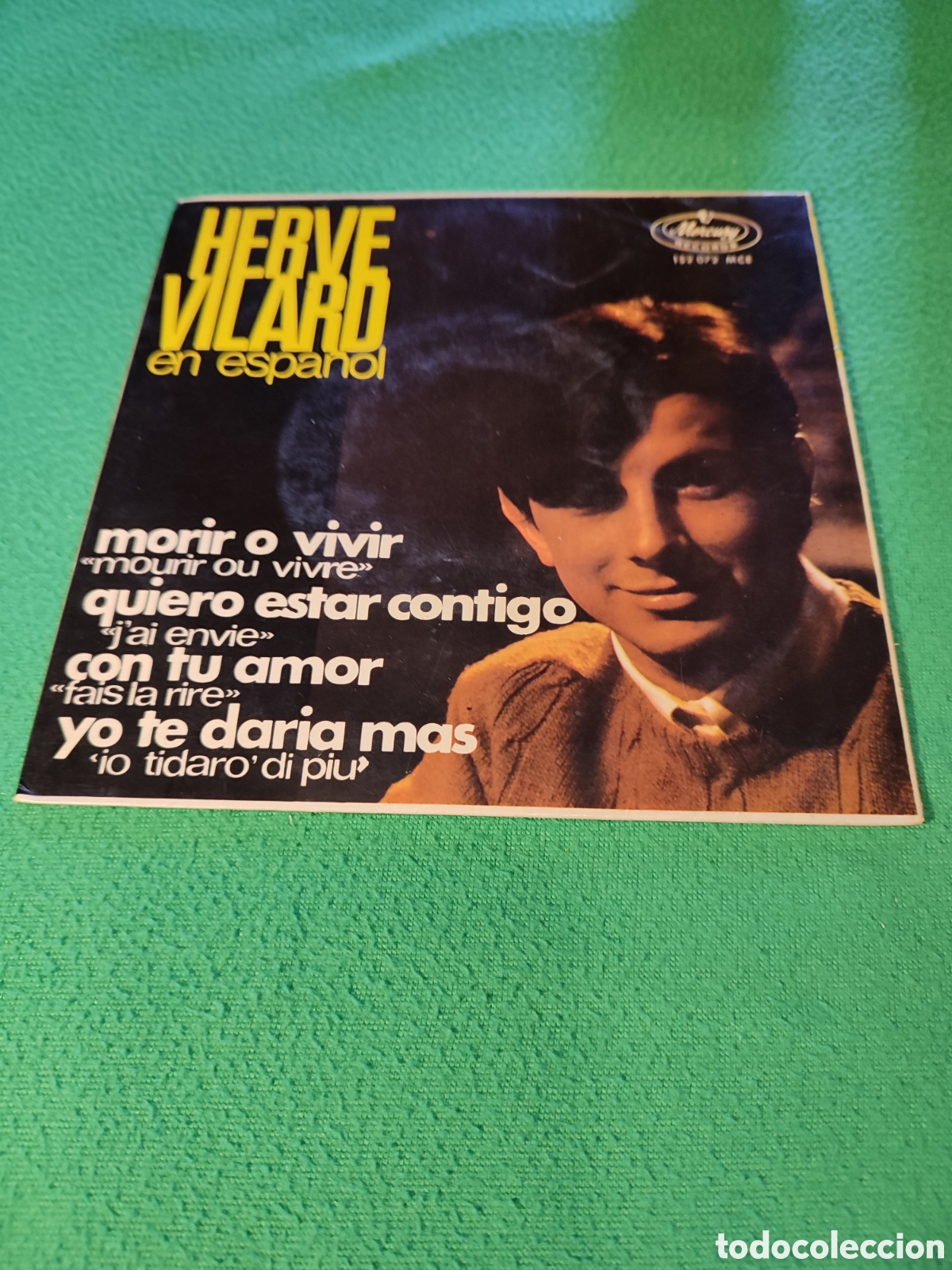 Discos de vinilo: Herve Vilard - Morir o vivir + ,3 - Foto 1