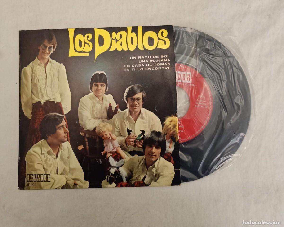 Discos de vinilo: Disco de vinilo, Vinyl disc: LOS DIABLOS: Un rayo de sol. (1970). - Foto 1