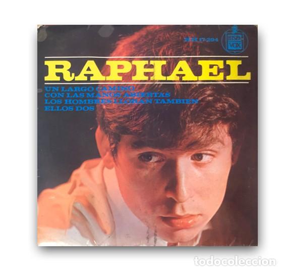 Discos de vinilo: Raphael &ndash; Un Largo Camino SINGLE 7&rdquo; - Foto 1