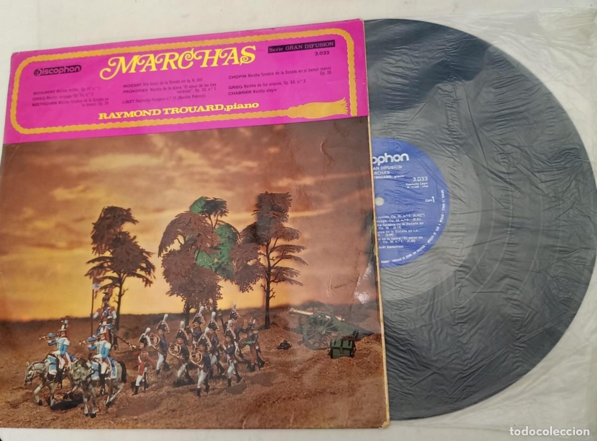 Dischi in vinile: Disco de vinilo, Vinyl disc: RAYMOND TROUARD (PIANO): Marchas. (1968)