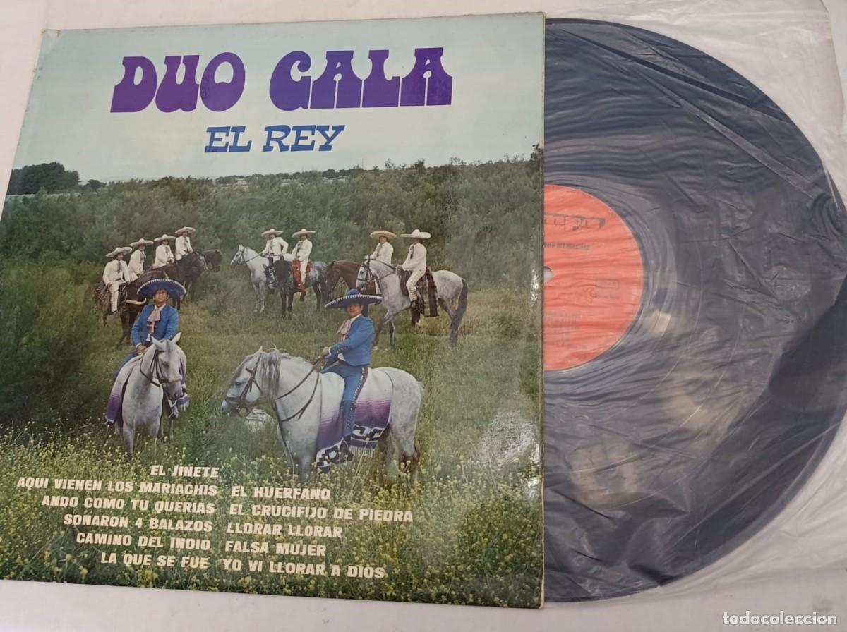 Discos de vinilo: Disco de vinilo, Vinyl record: D&Uacute;O GALA: El rey. (1975)