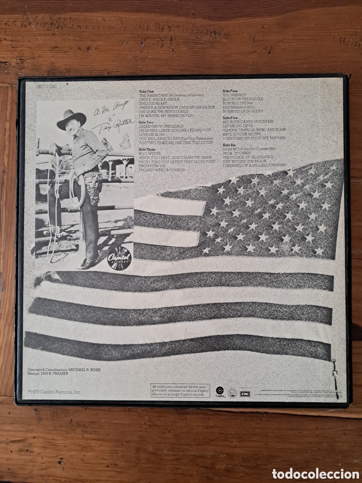 Discos de vinilo: Tex Ritter &rdquo;an american legend&rdquo; - Foto 2